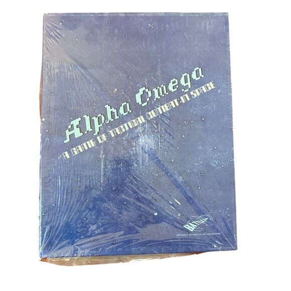 Alpha Omega Game of Tactical Combat in Space Battleline 1975 Mostly Sealed - Picture 1 of 2